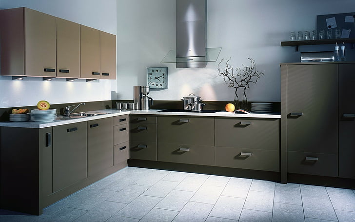 White Acrylic Cabinets